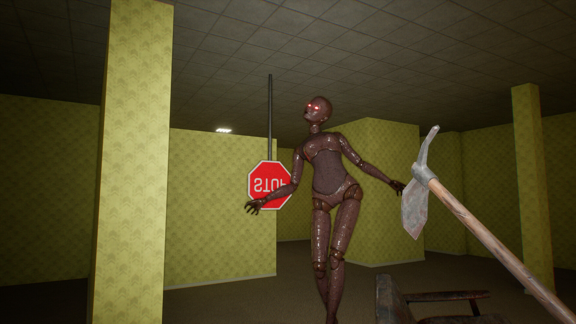 Backrooms-inspired level, DIG Raiders: Anomaly Extraction