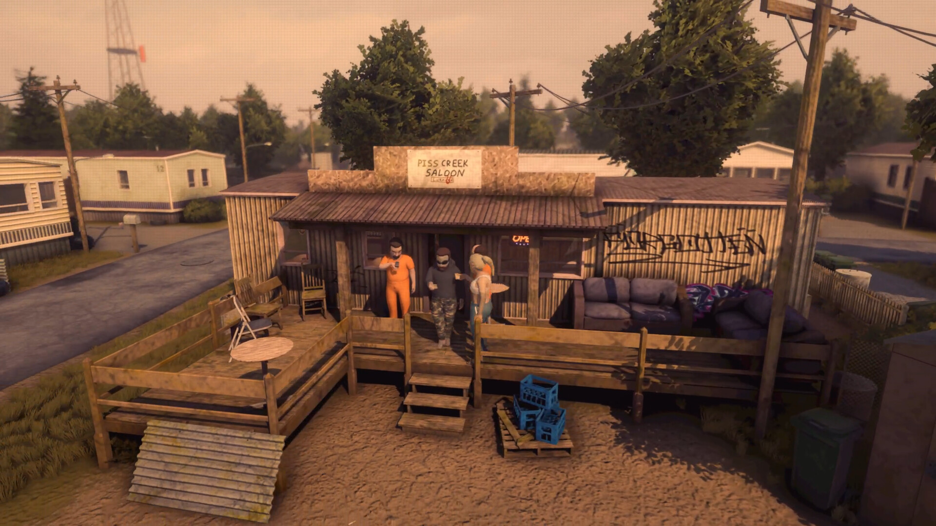 Dawson Oaks Trailer Park Setting
