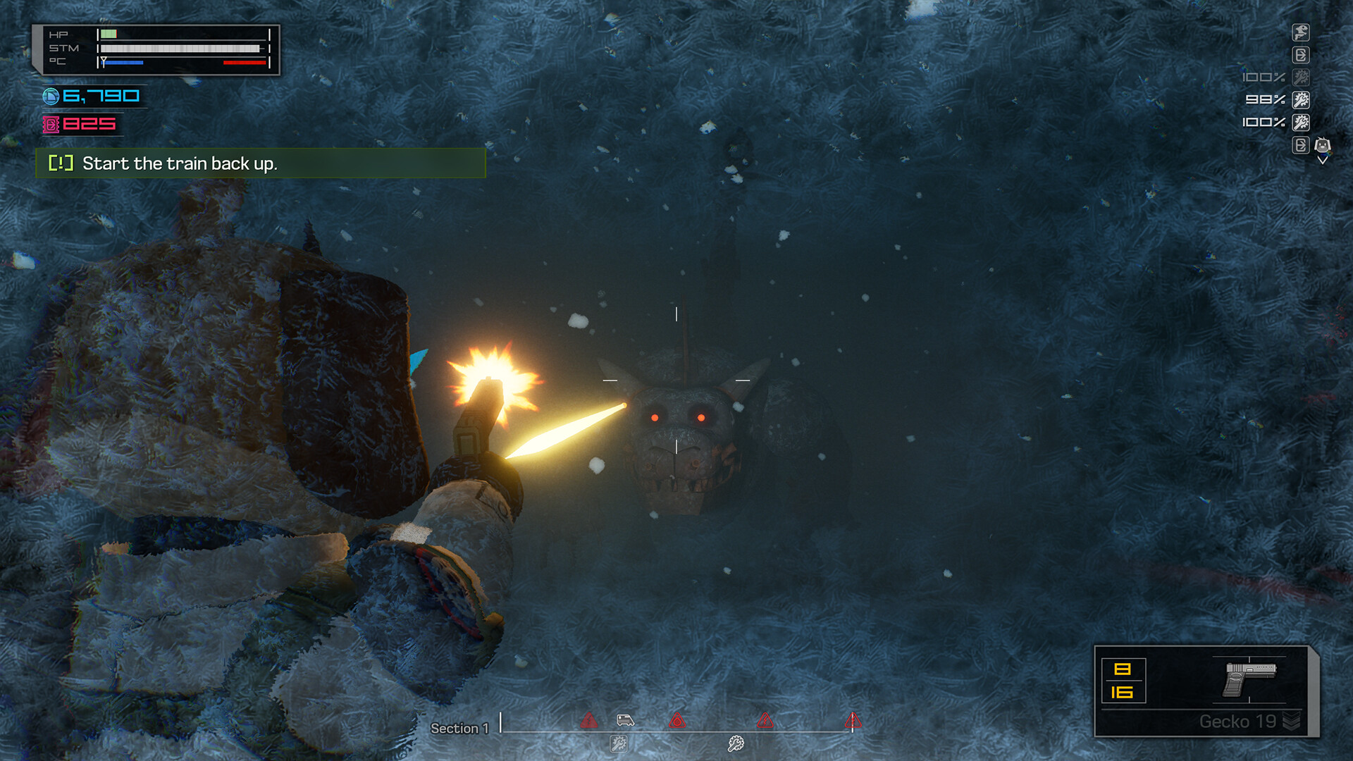 Fright Train Combat Gameplay