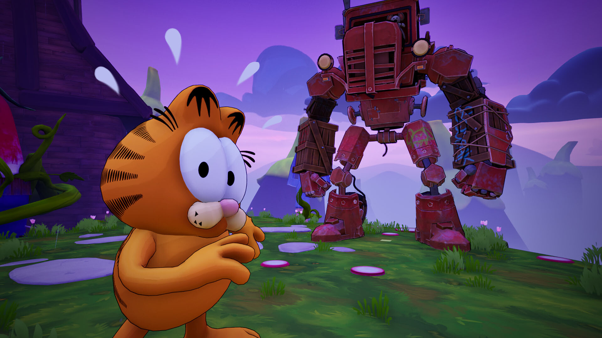 Garfield - Escape from Monday Gameplay
