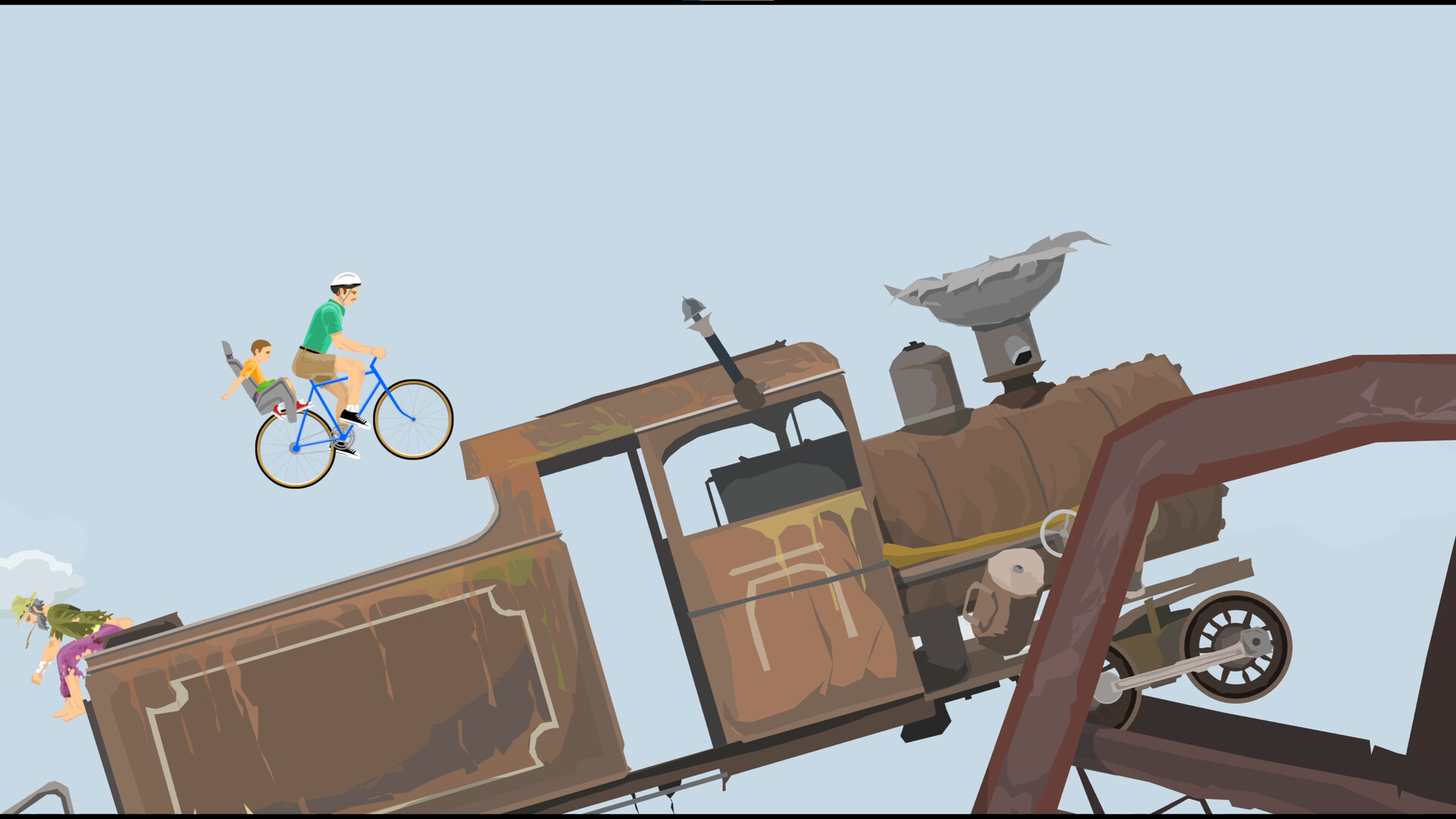 Happy Wheels Gameplay