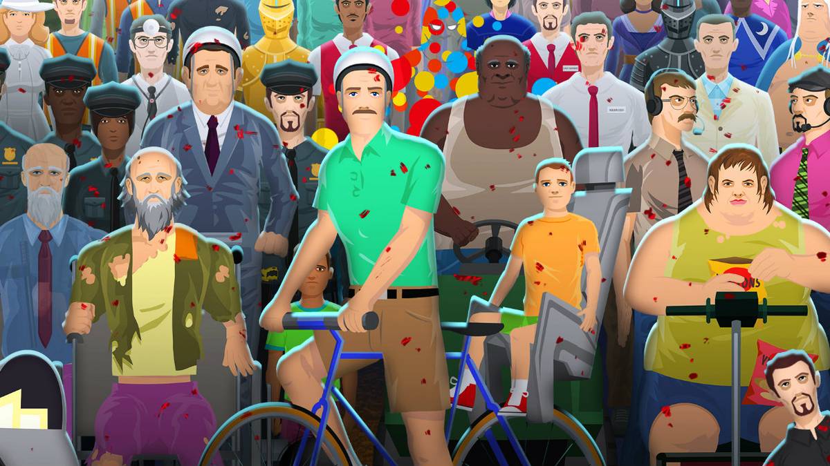 Happy Wheels Key Art