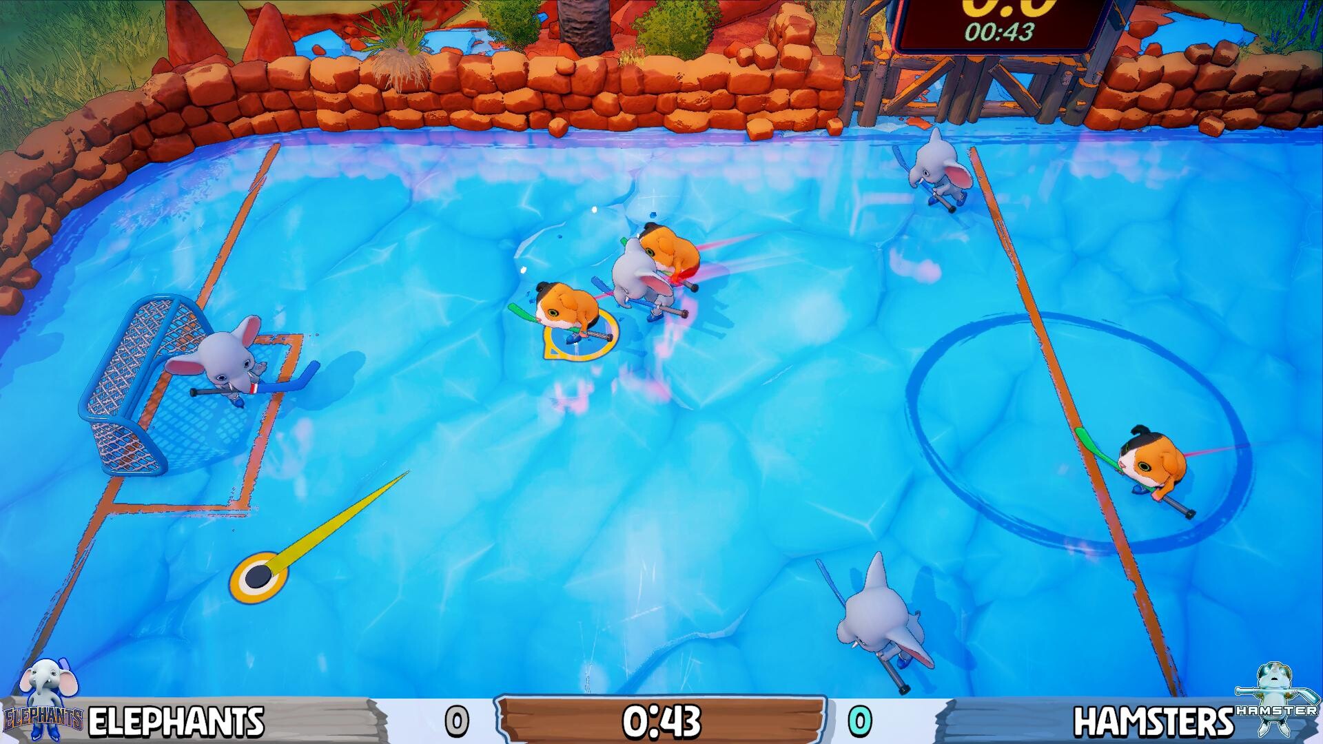 Hockey Beasts Gameplay