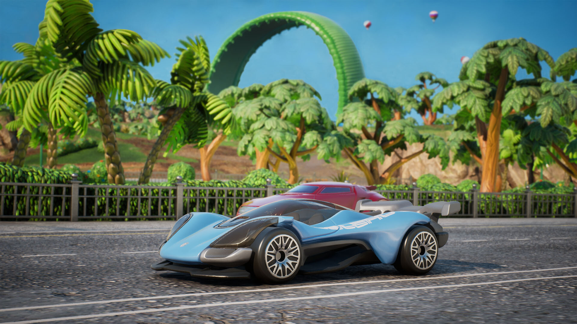 Super car in circuit race, Hot Wheels: Infinite Rush