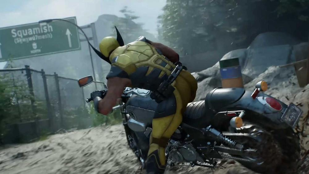 Marvel’s Wolverine Biking Gameplay