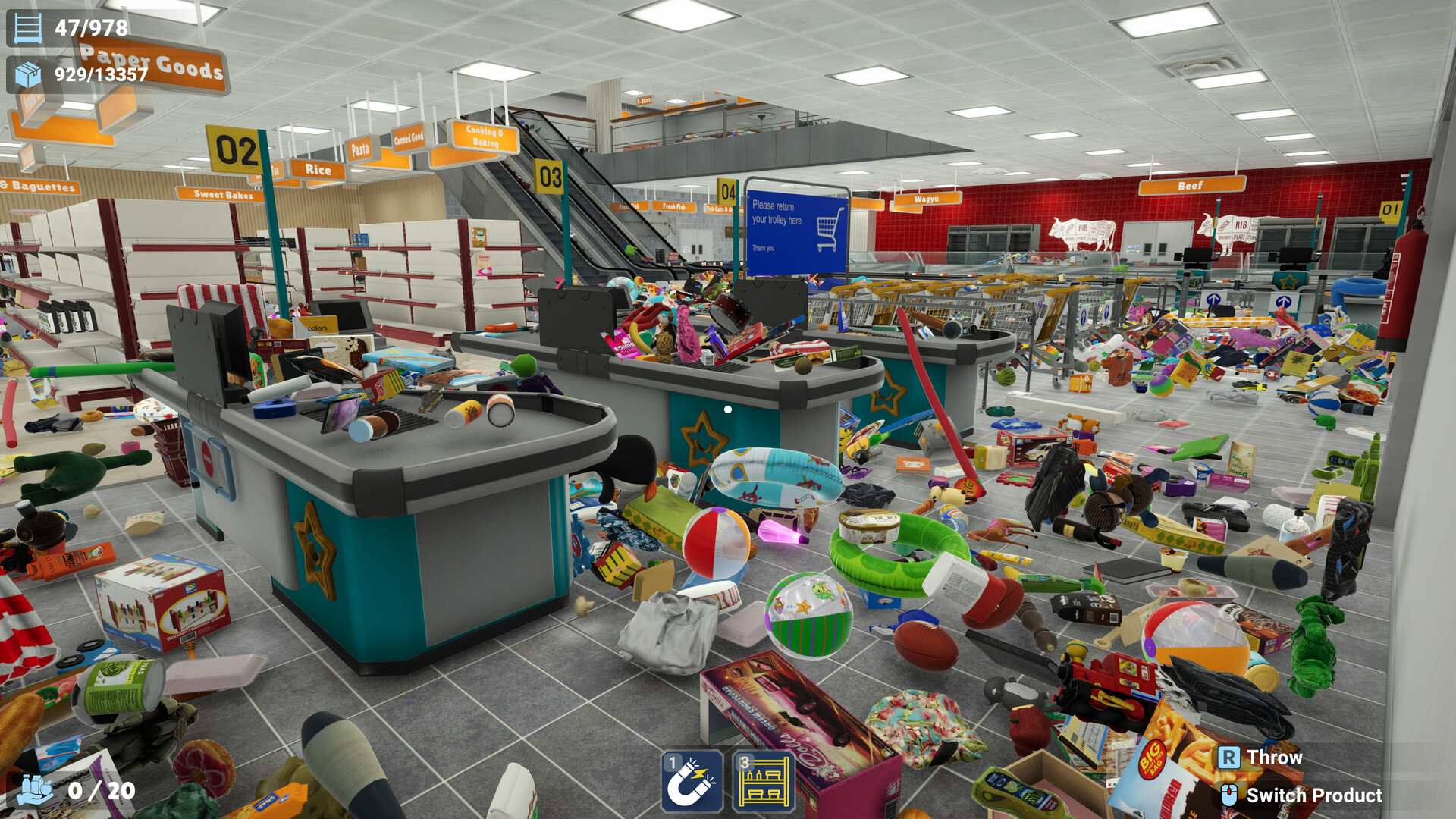 Megastore: Tidy Up Together Gameplay