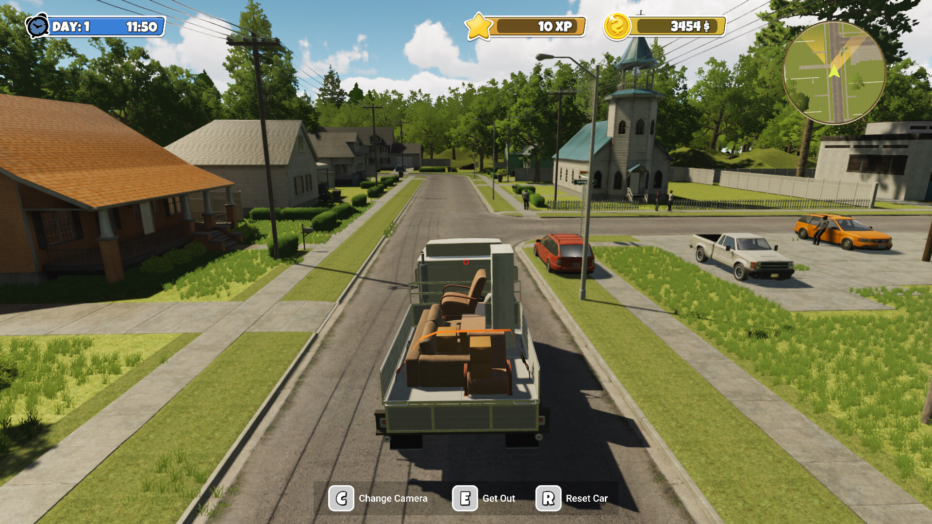 Driving Gameplay, Moving Simulator