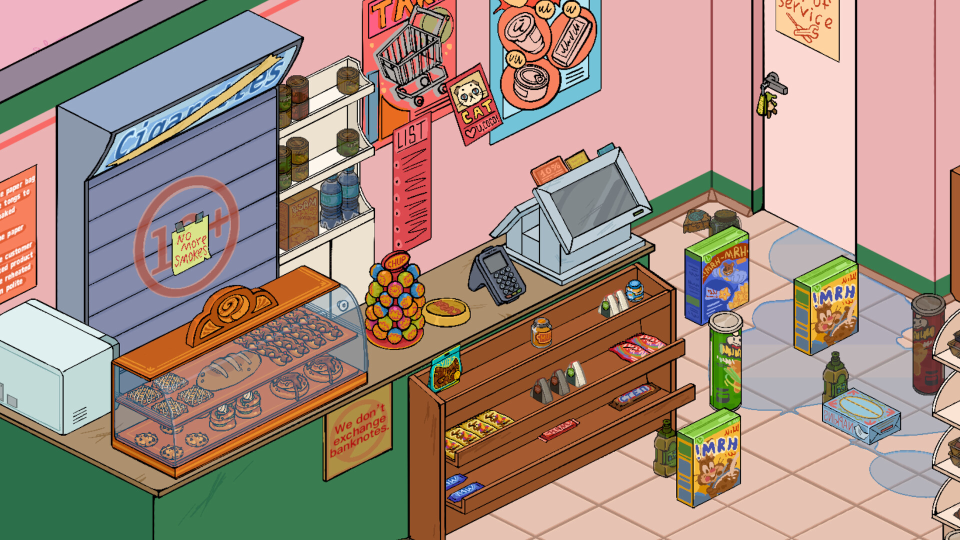 Store interior, Neat!
