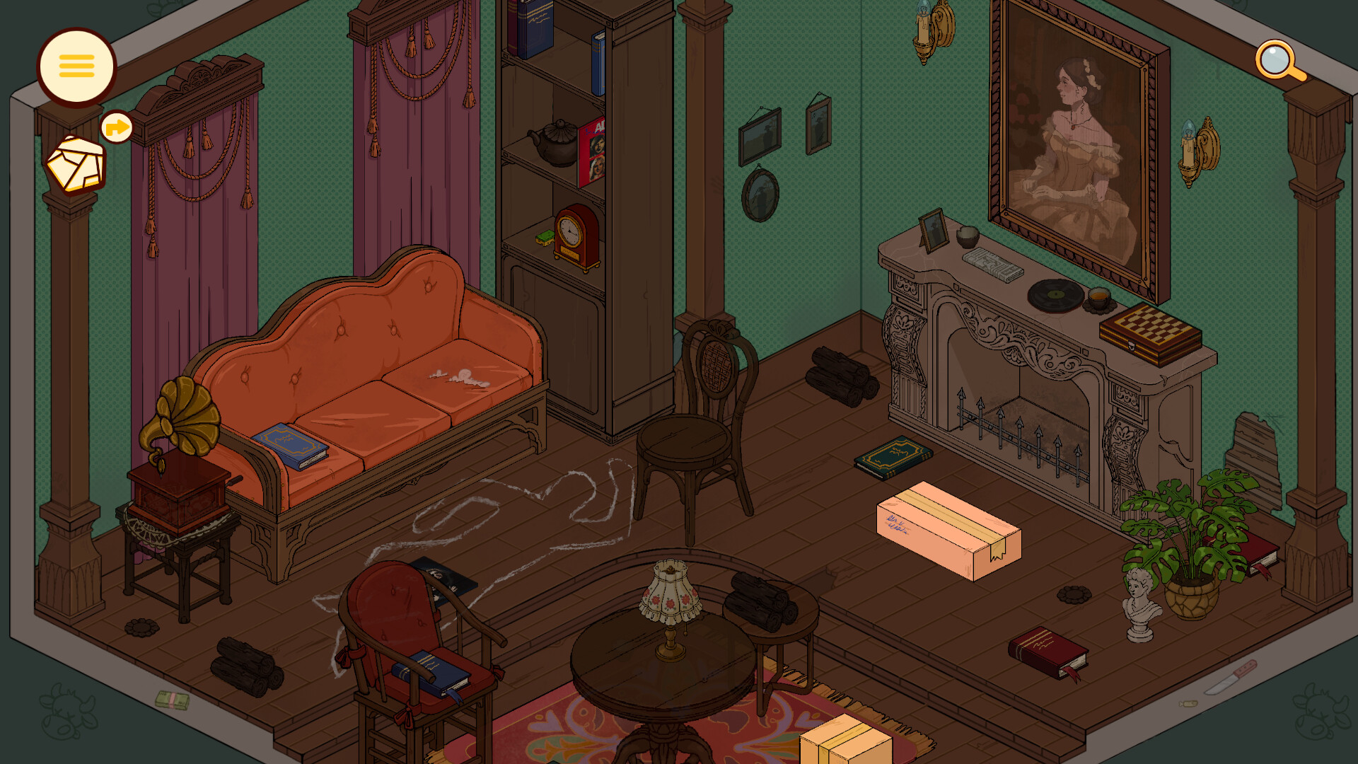 Messy living room, Neat!