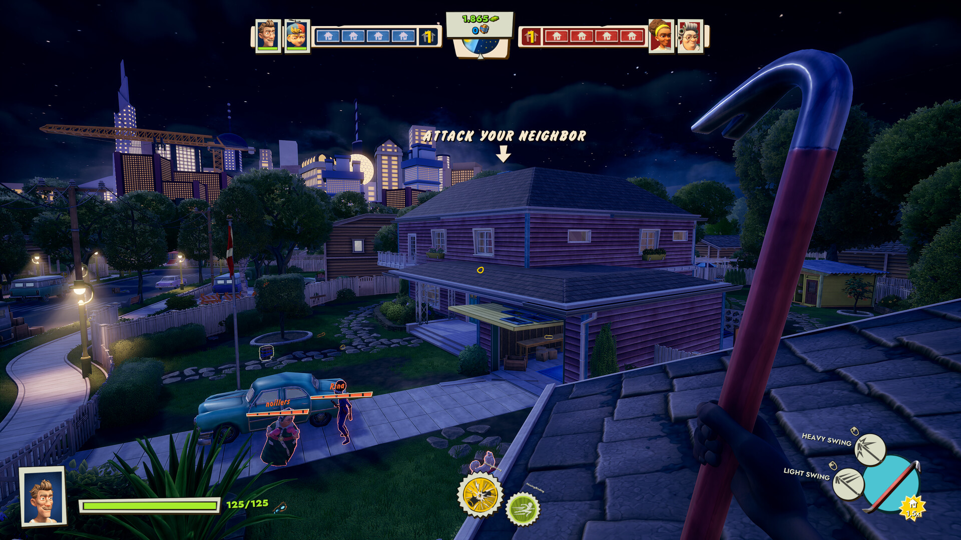 Neighbors: Suburban Warfare Gameplay