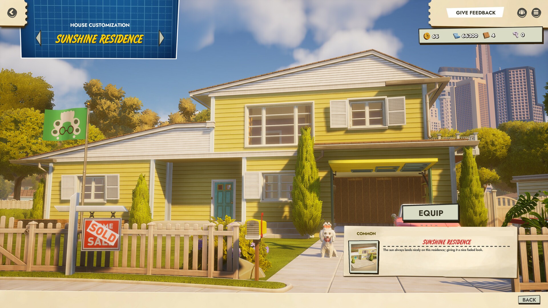 Map/House Selection, Neighbors: Suburban Warfare