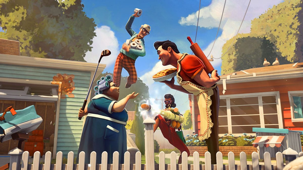 Neighbors: Suburban Warfare Key Art