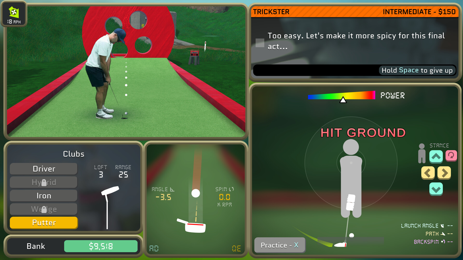 Normal Golf Game Gameplay
