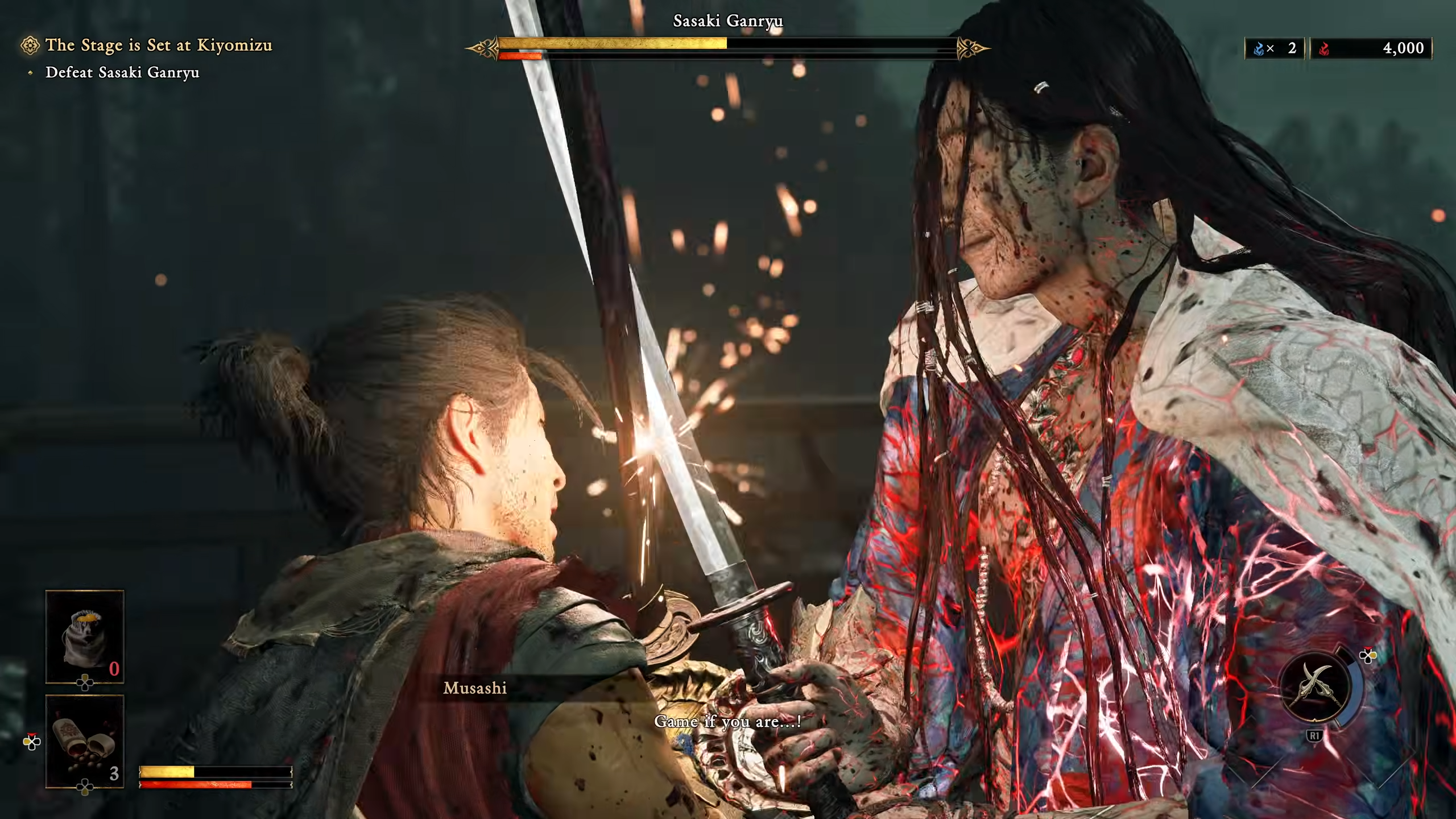 sasaki Ganryu vs Miyamoto Musashi sword fight
