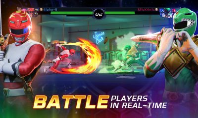 A fast-paced Power Rangers fighting game where players battle in real time, with action similar to DCKO