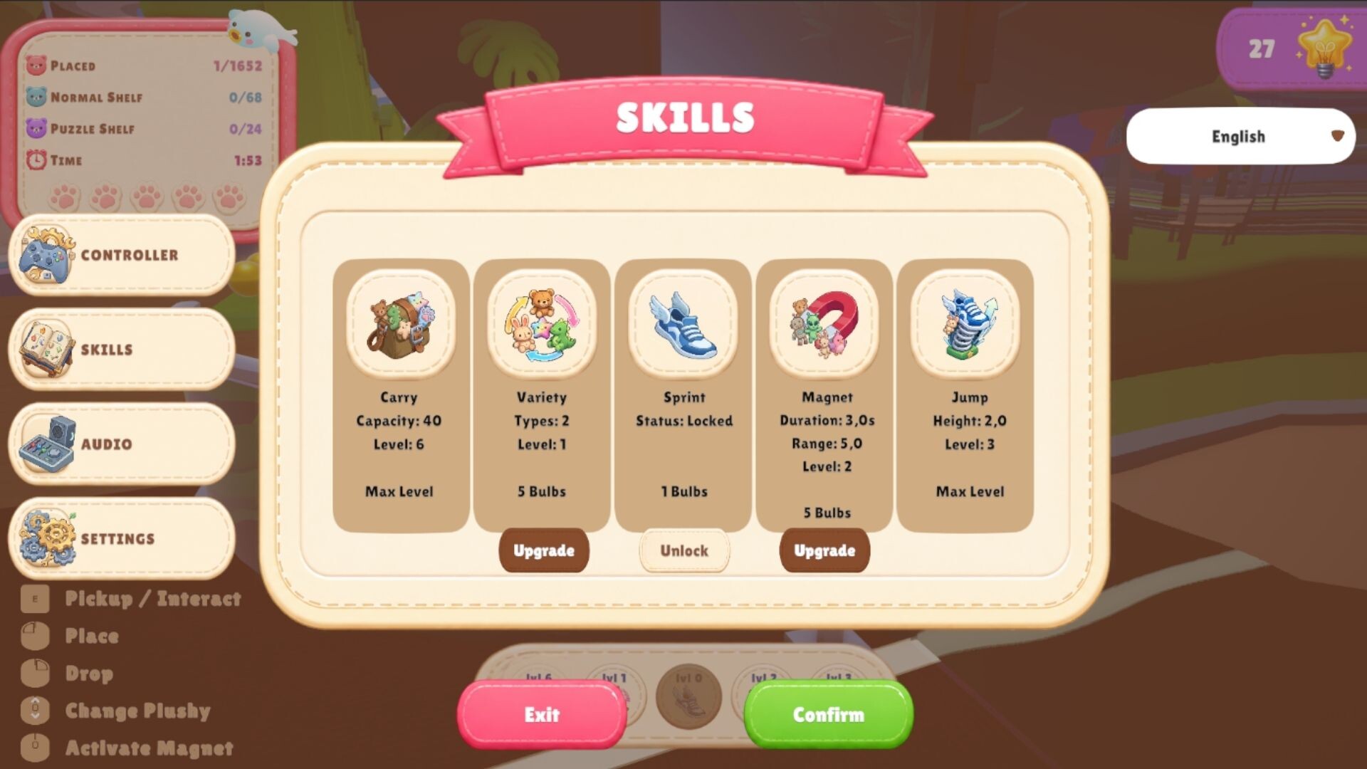Plushy Store Tidy Up Upgrades