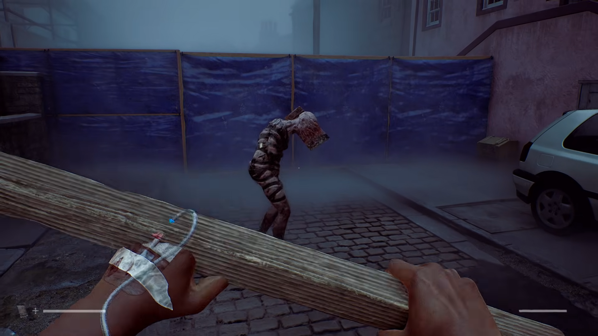standing zombie