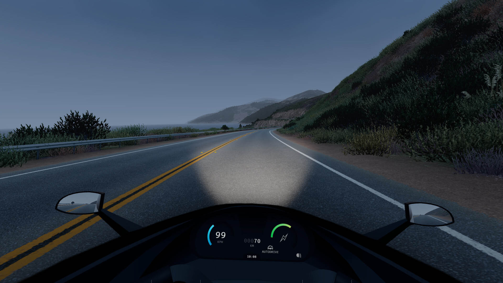 Bike Gameplay, Slow Roads