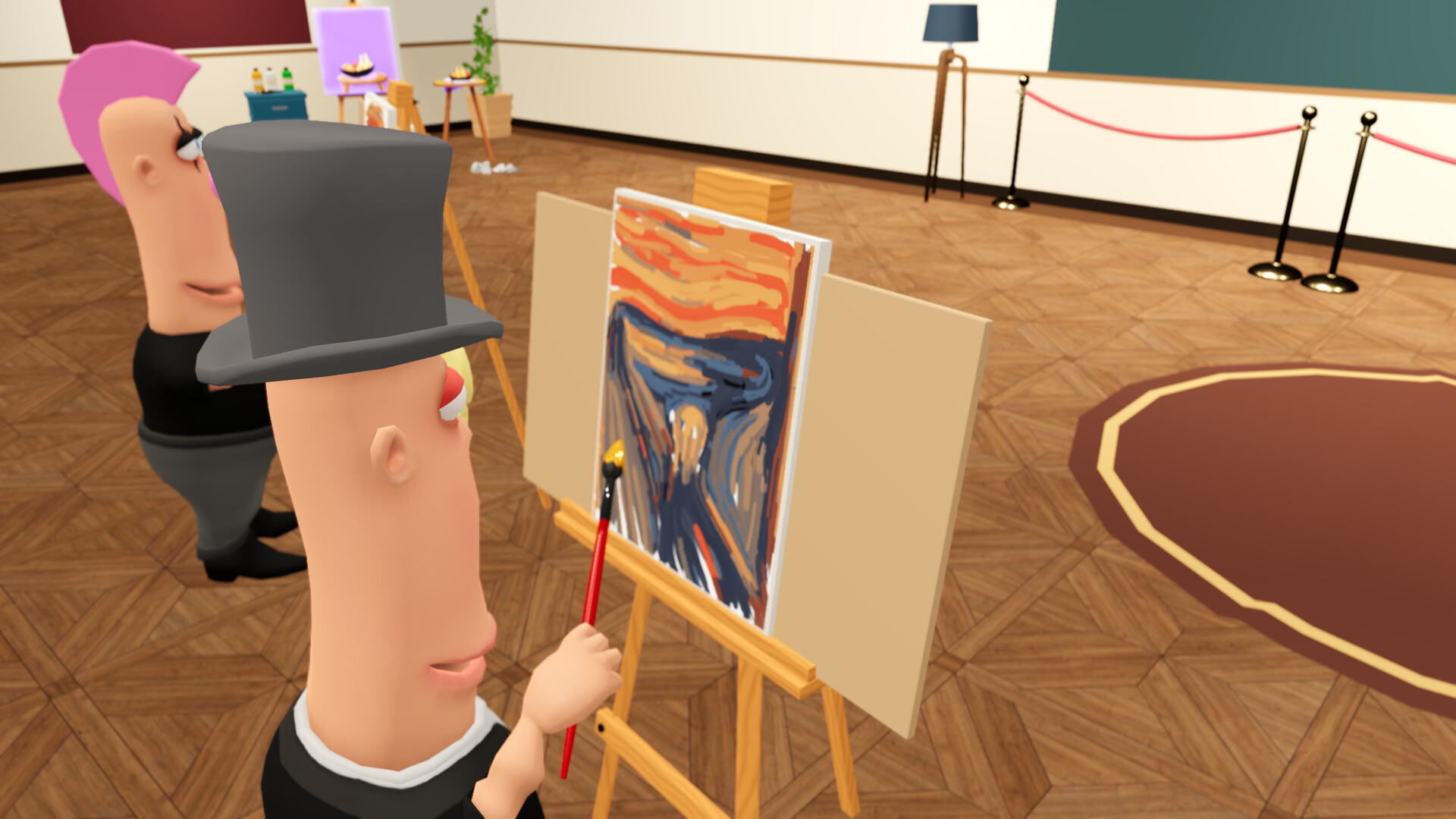 Painting Gameplay, Splatter Piece
