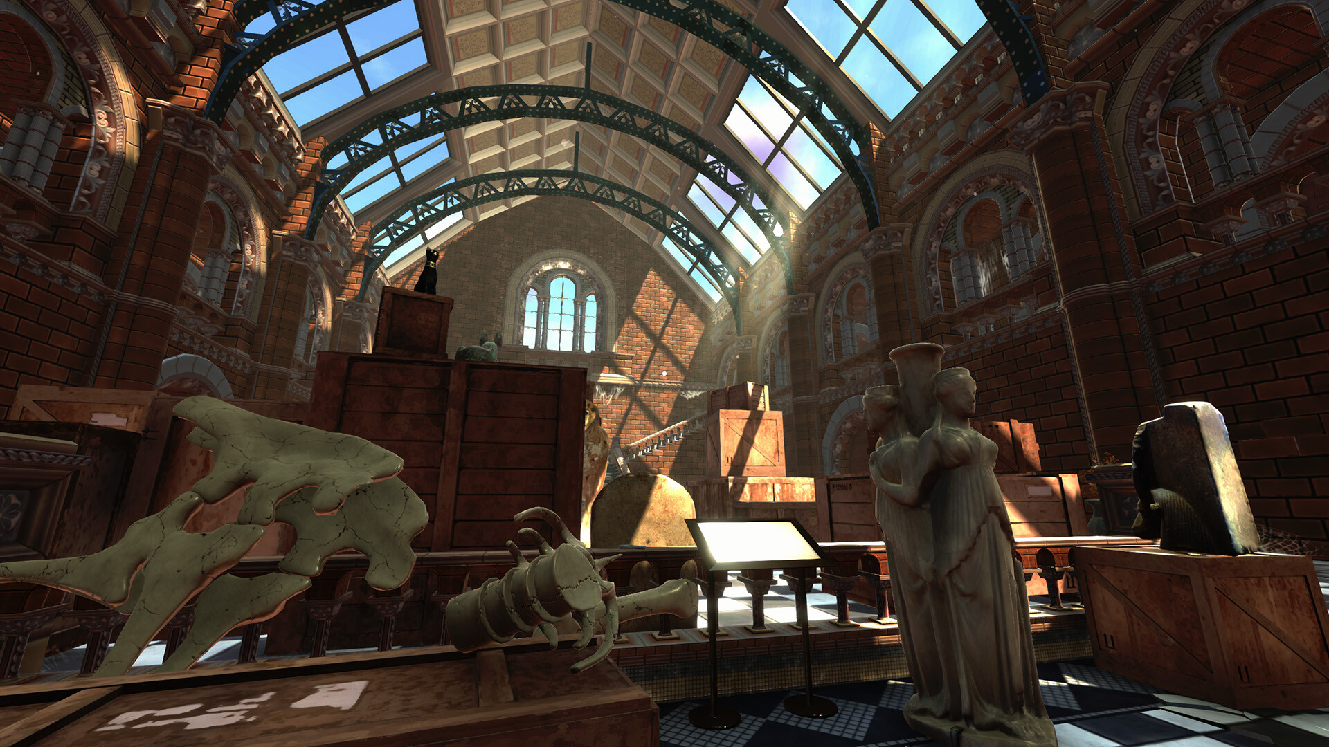 Museum interior, Tidy Up History