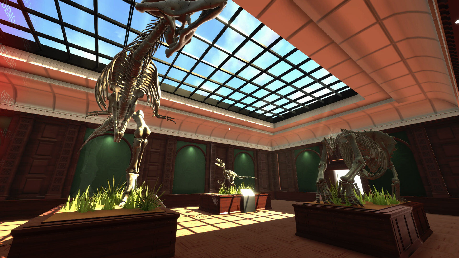 Dinosaur exhibits, Tidy Up History