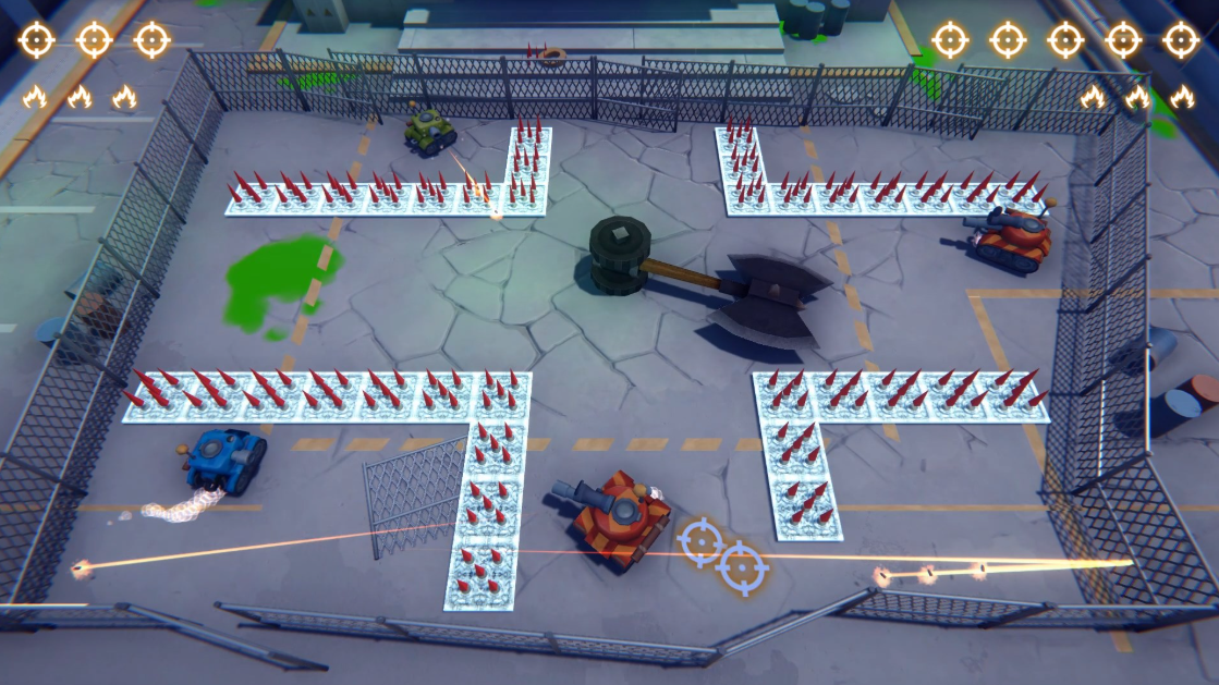 Battle Area, Tiny Tanks: Showdown