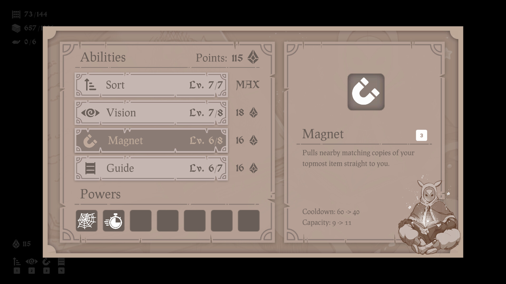 Wand & Order Abilities
