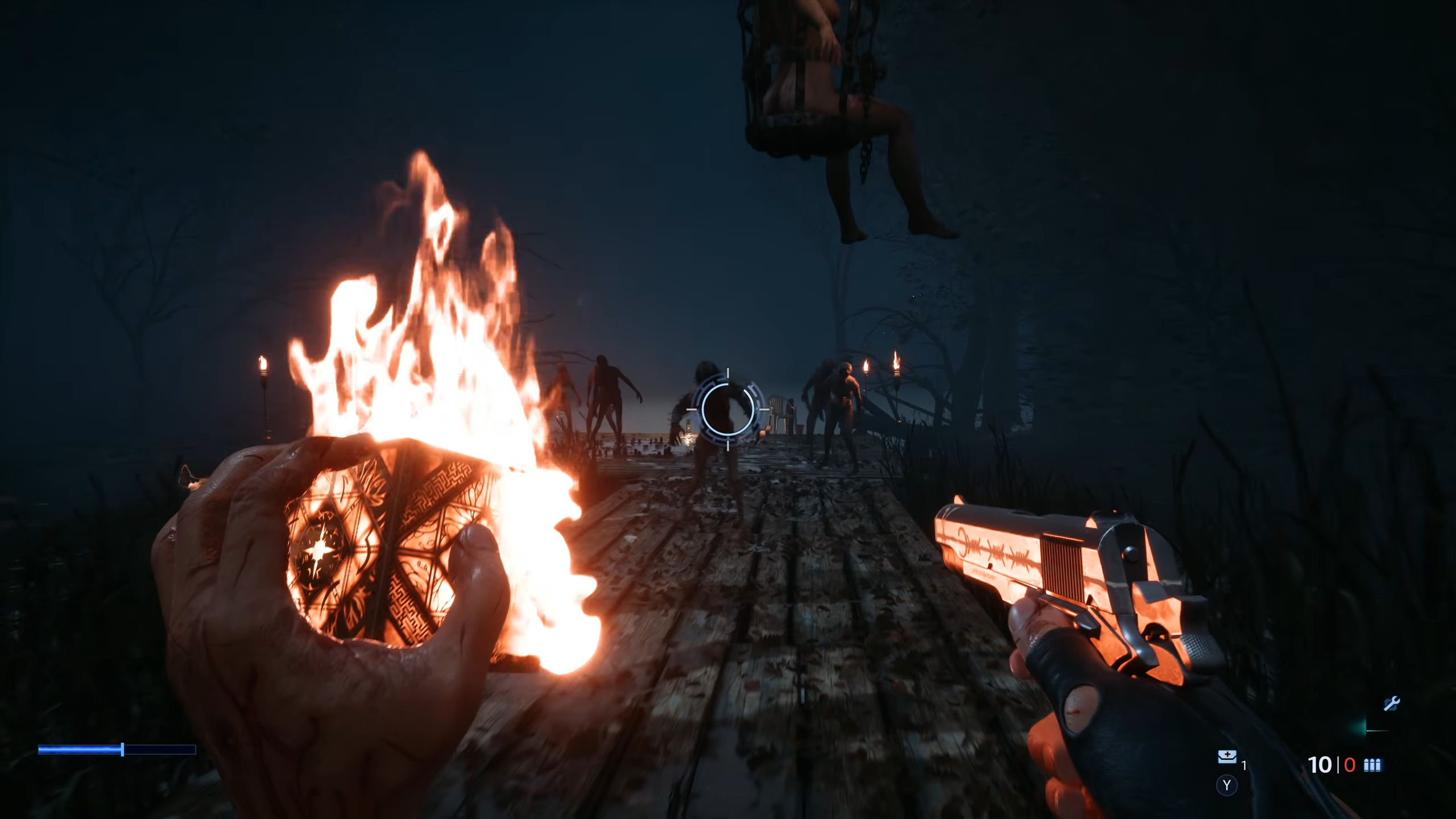 fighting zombies with fire