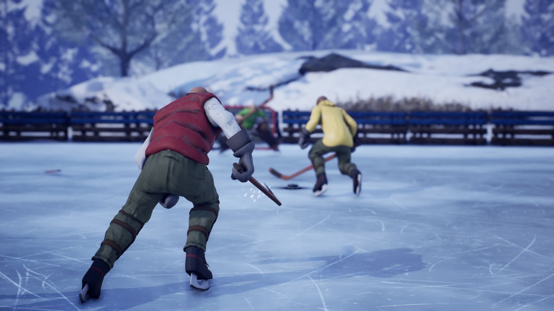 PUCKOFF: RELOADED Gameplay