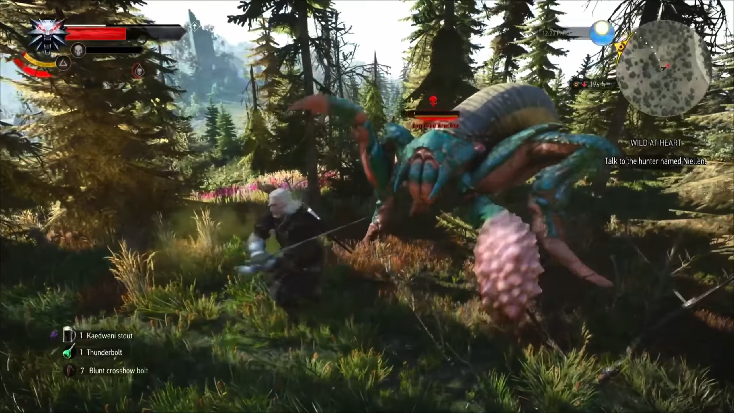 geralt boss fight