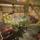 Flower beds and leafy plants fill a sunlit greenhouse in Garden Life: A Cozy Simulator.